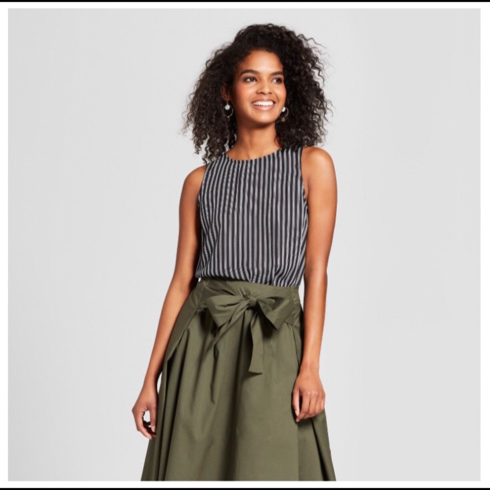 Striped and Flowy Tank!